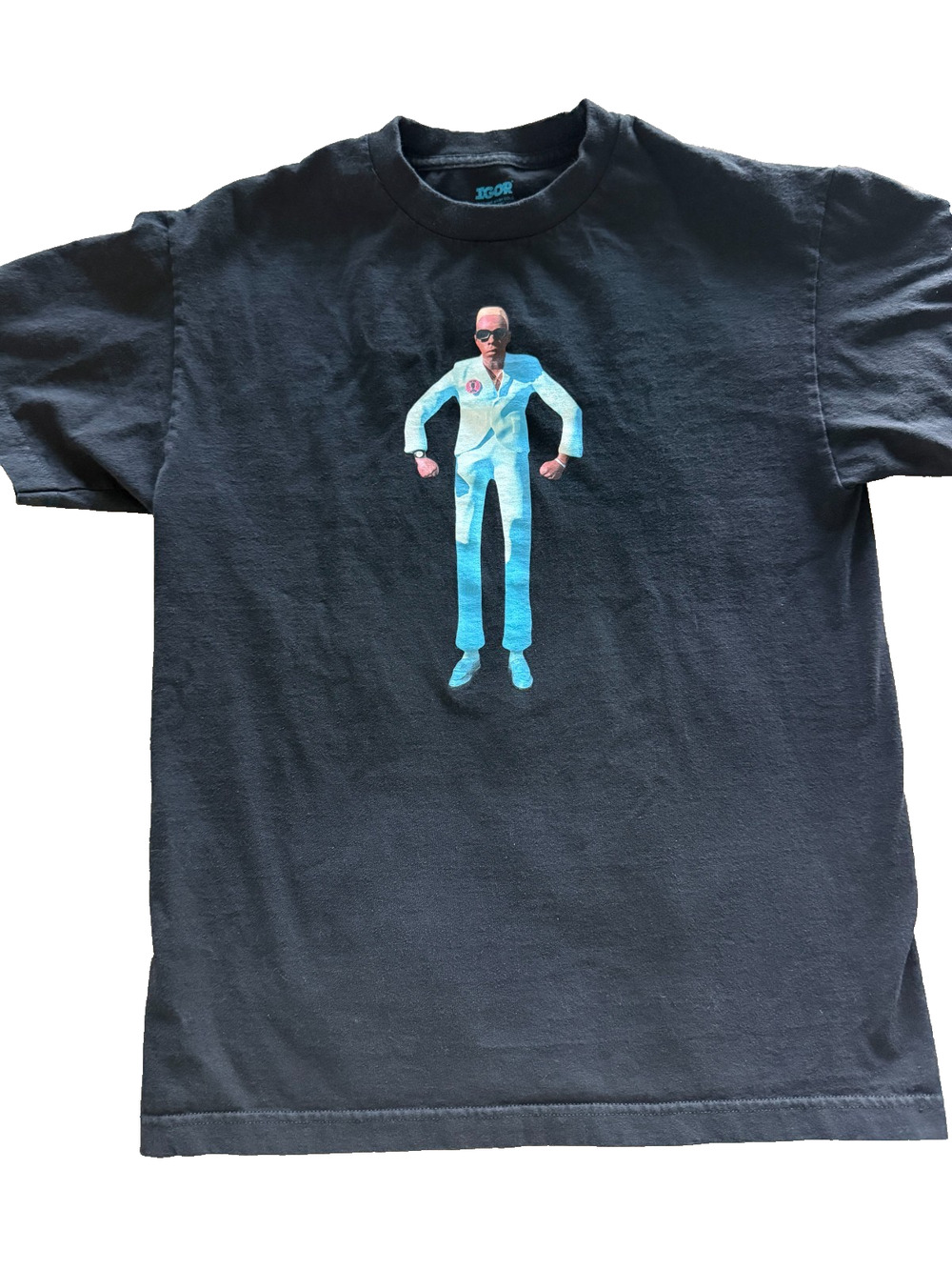 Official Tyler The Creator IGOR Tour T Shirt 2019 Golf Wang Black Graphic Tee M